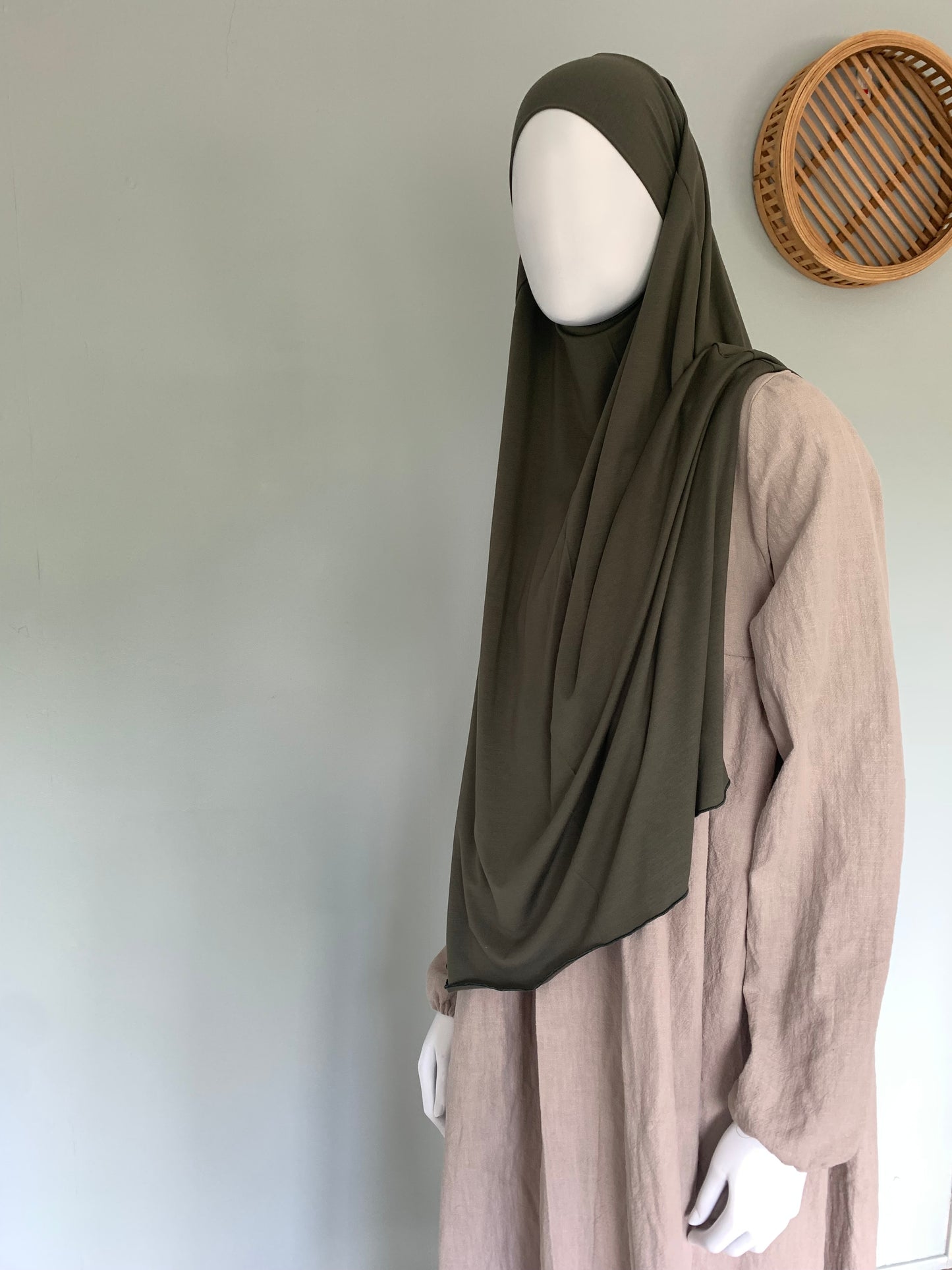 Bamboo tie-back khimar 70*