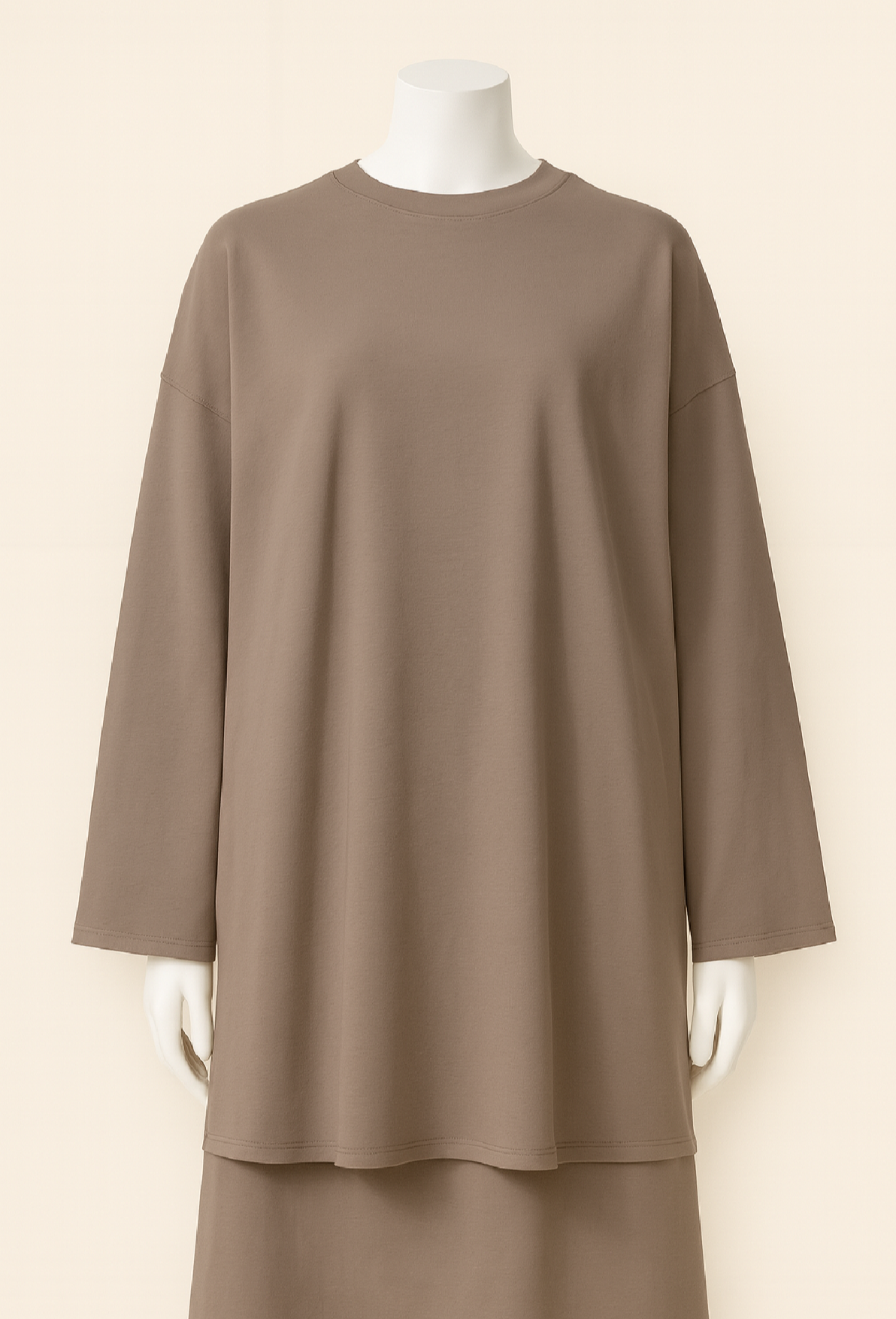 Cotton Jersey Wide Sleeve Top