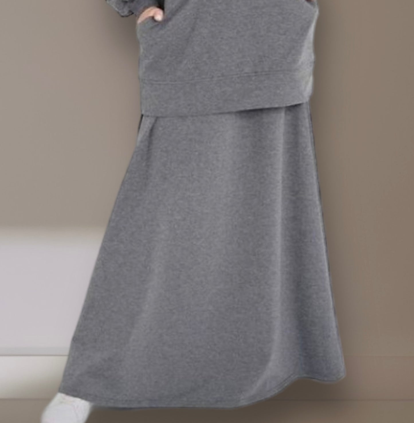 Jersey skirt