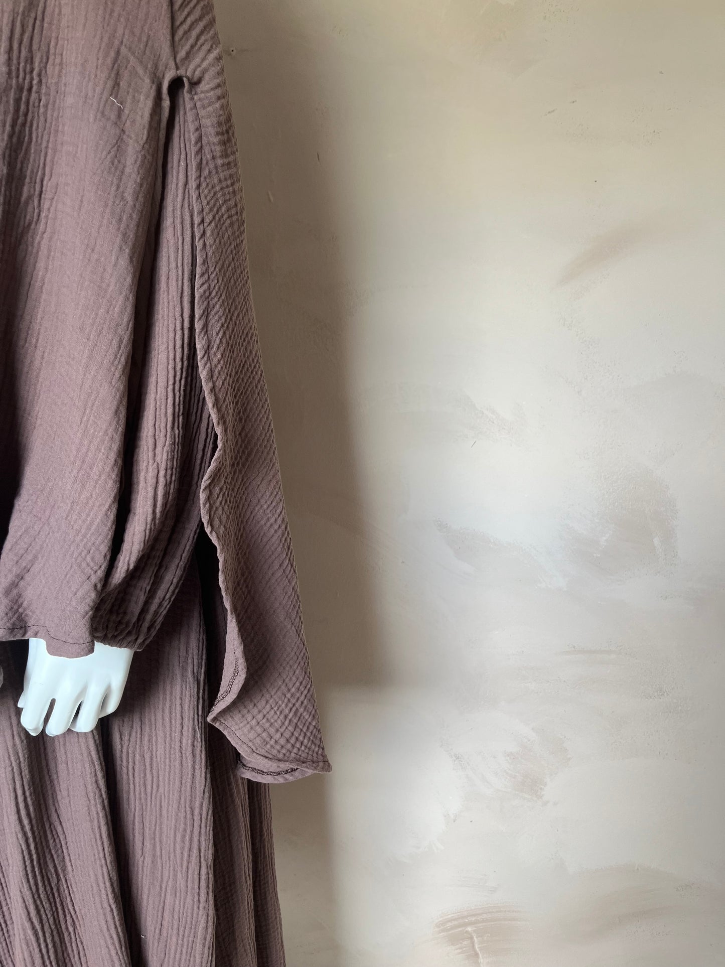 Musselin tie-back khimar 90*