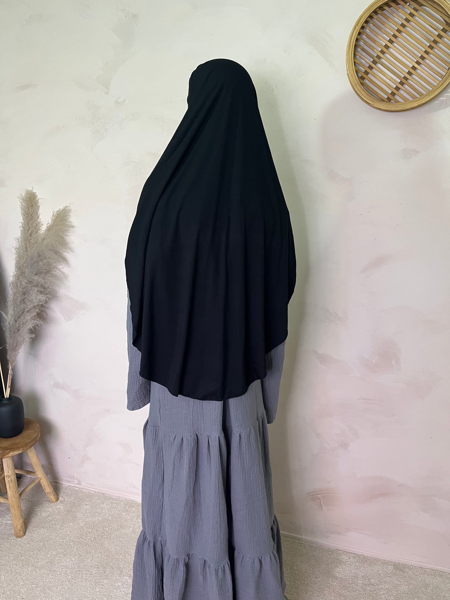 Bamboo tie-back khimar 70*