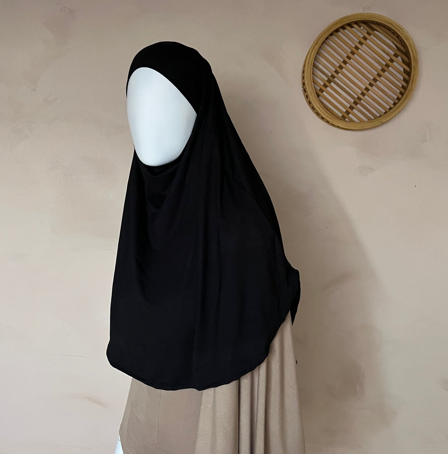 Bamboo tie-back khimar 50*