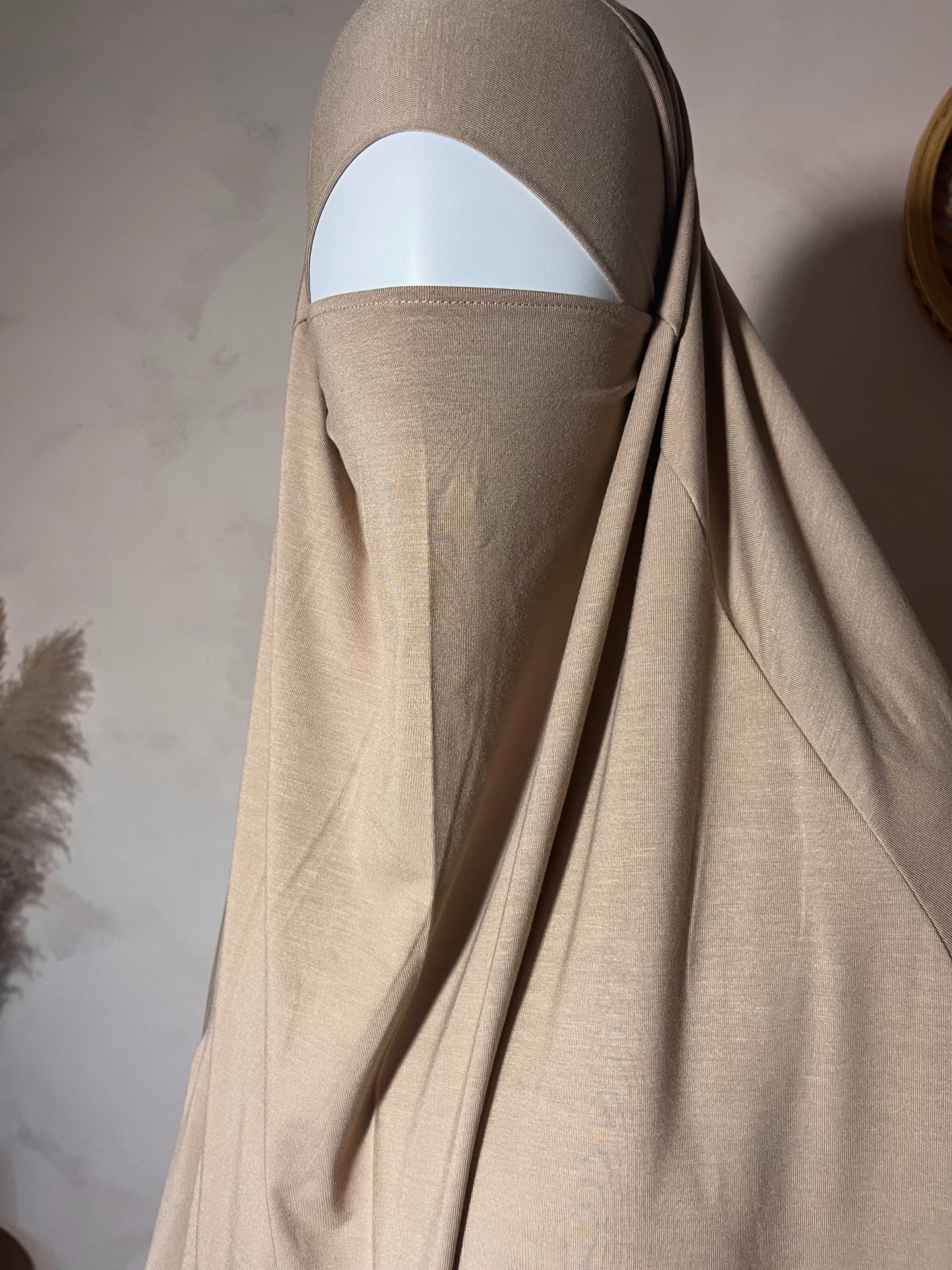 Bamboo tie-back khimar 95*