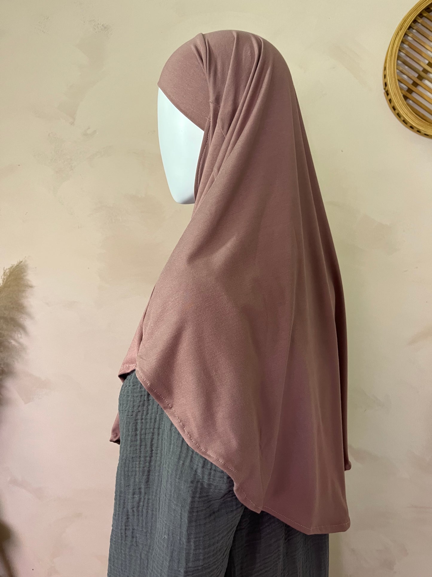 Bamboo tie-back khimar 50*