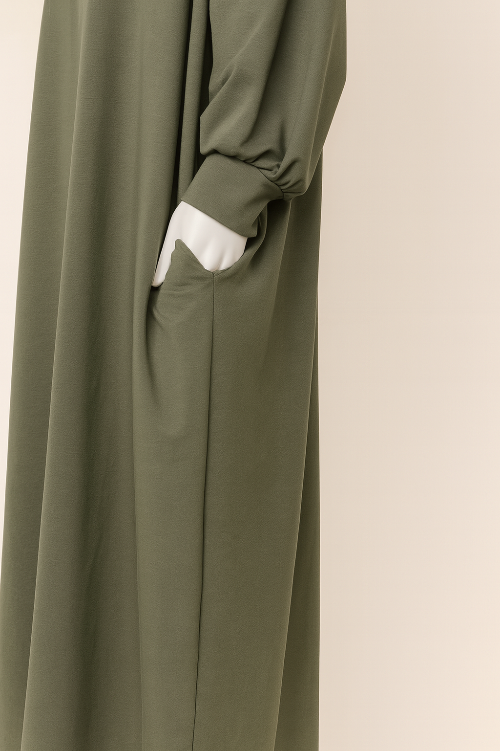 Maxi hoodie dress