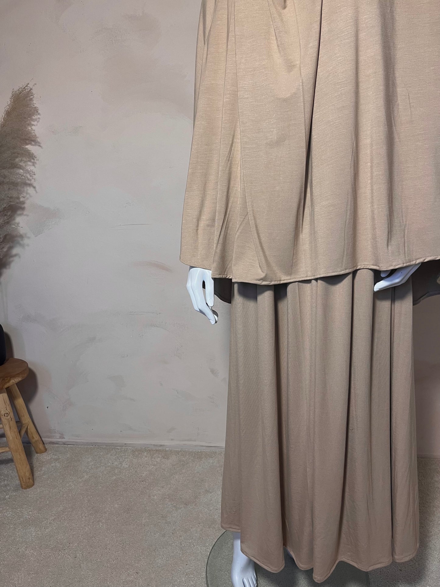 Bamboo tie-back khimar 95*