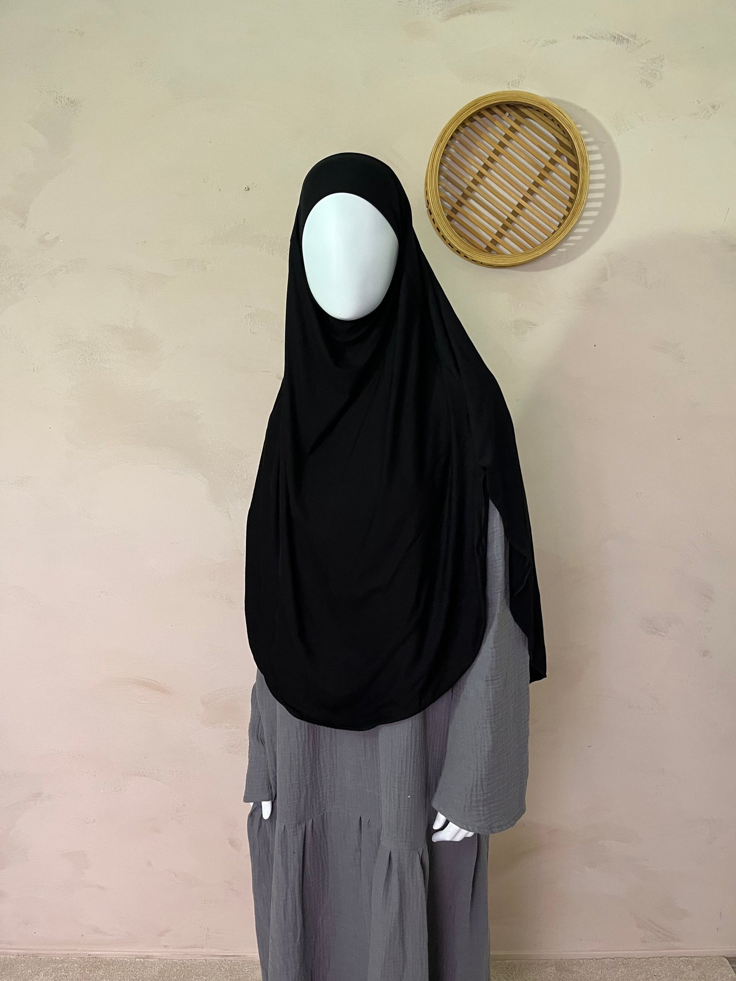 Bamboo tie-back khimar 70*