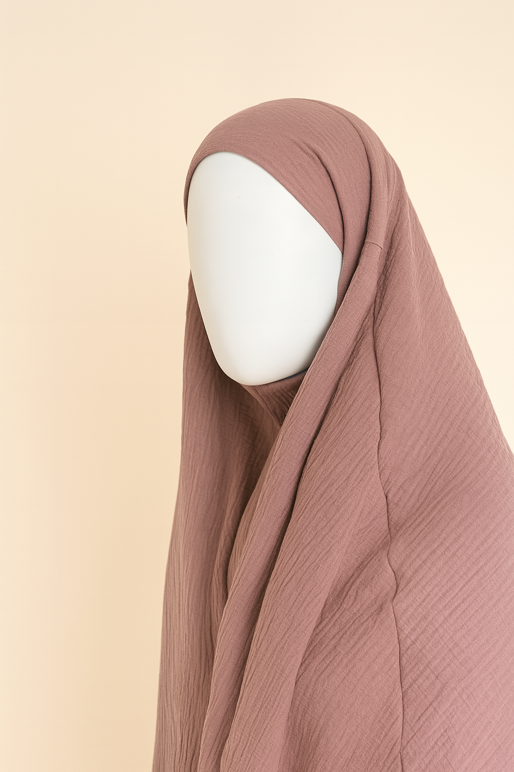 Musselin tie-back khimar 90*