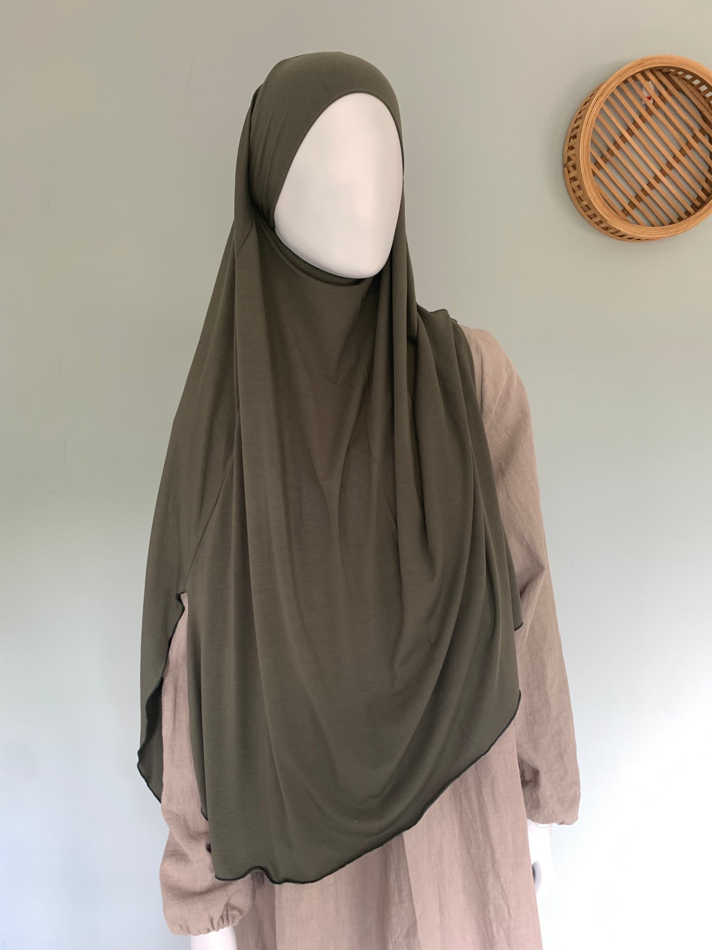 Bamboo tie-back khimar 70*