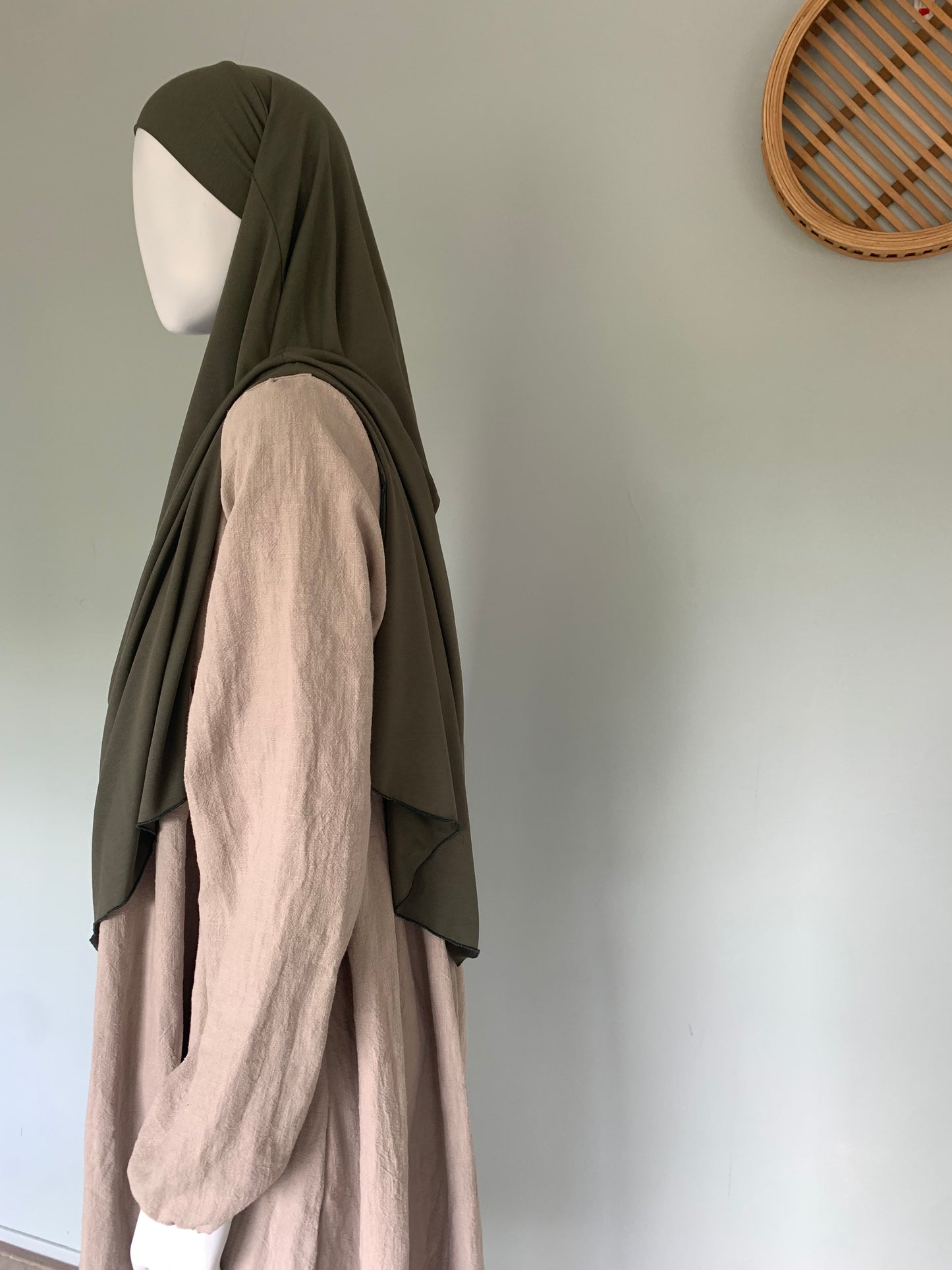 Bamboo tie-back khimar 70*