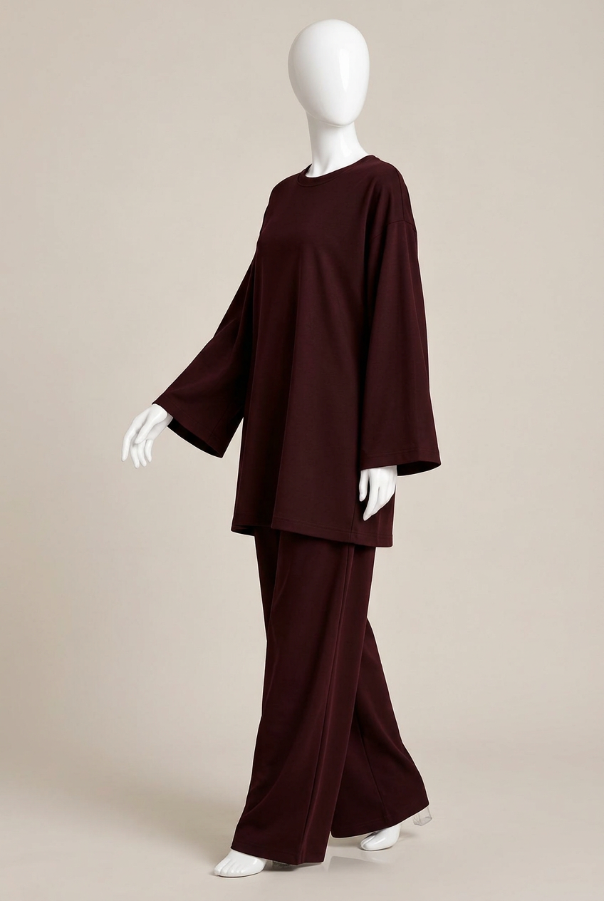 Cotton Jersey Wide Sleeve Top