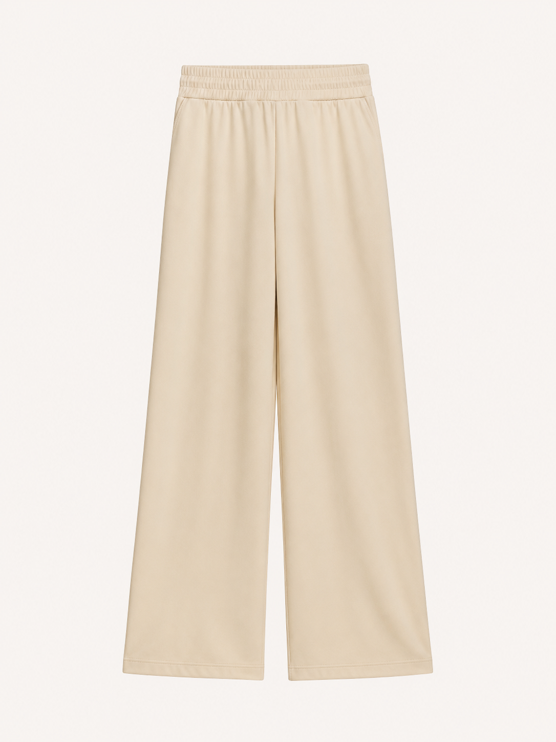 Cotton Jersey Wide Pants