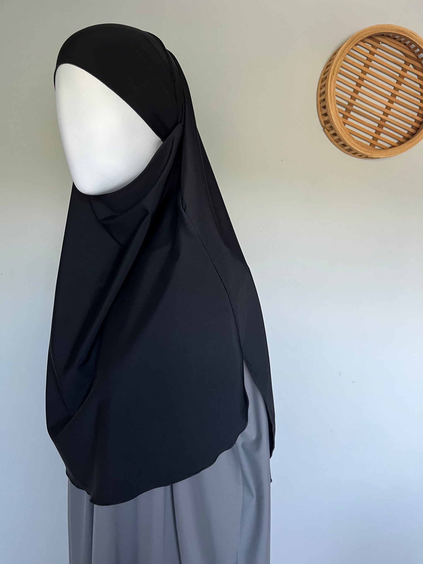 Swimwear tie-back khimar 45*