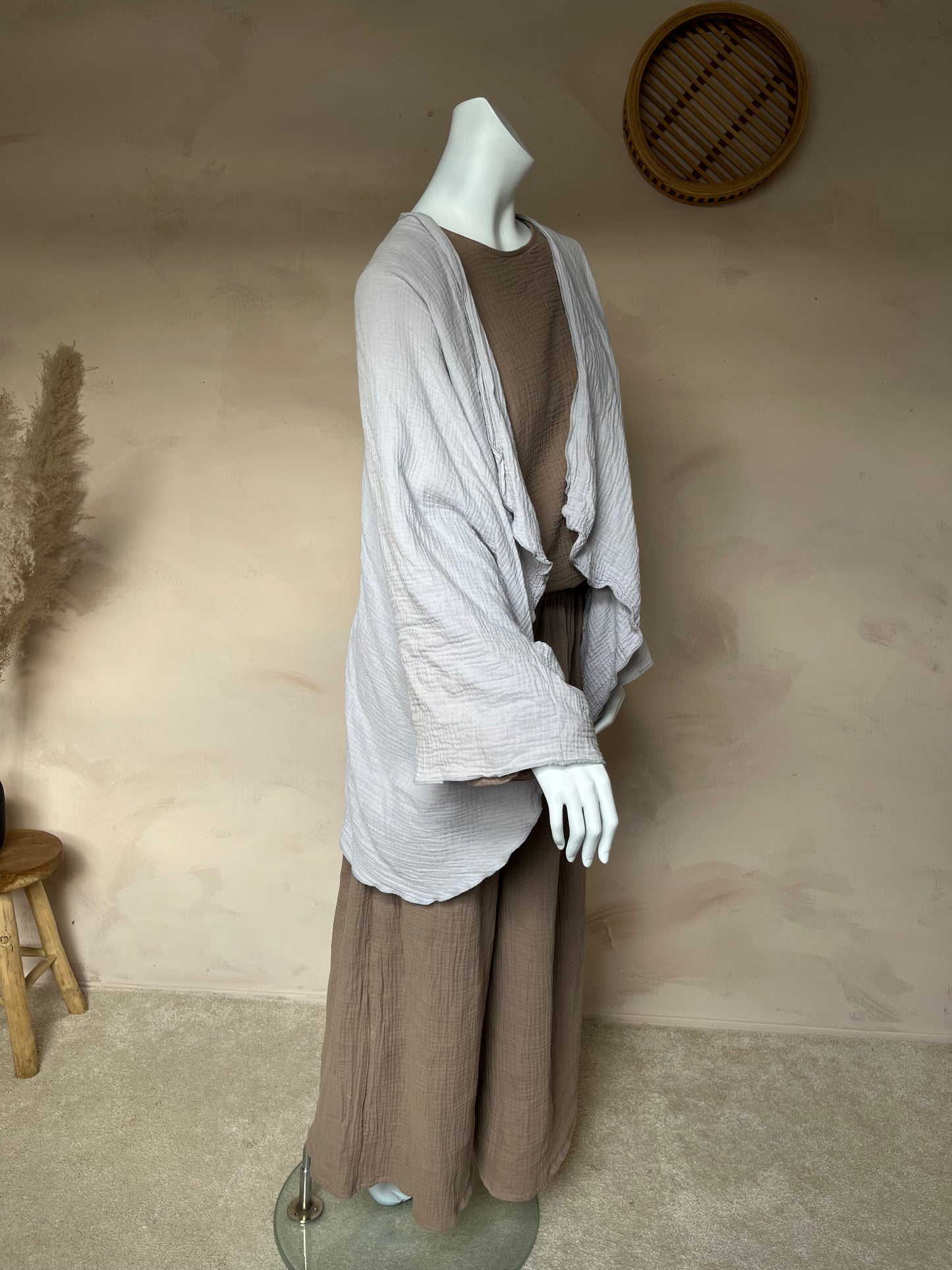 Musselin bolero top