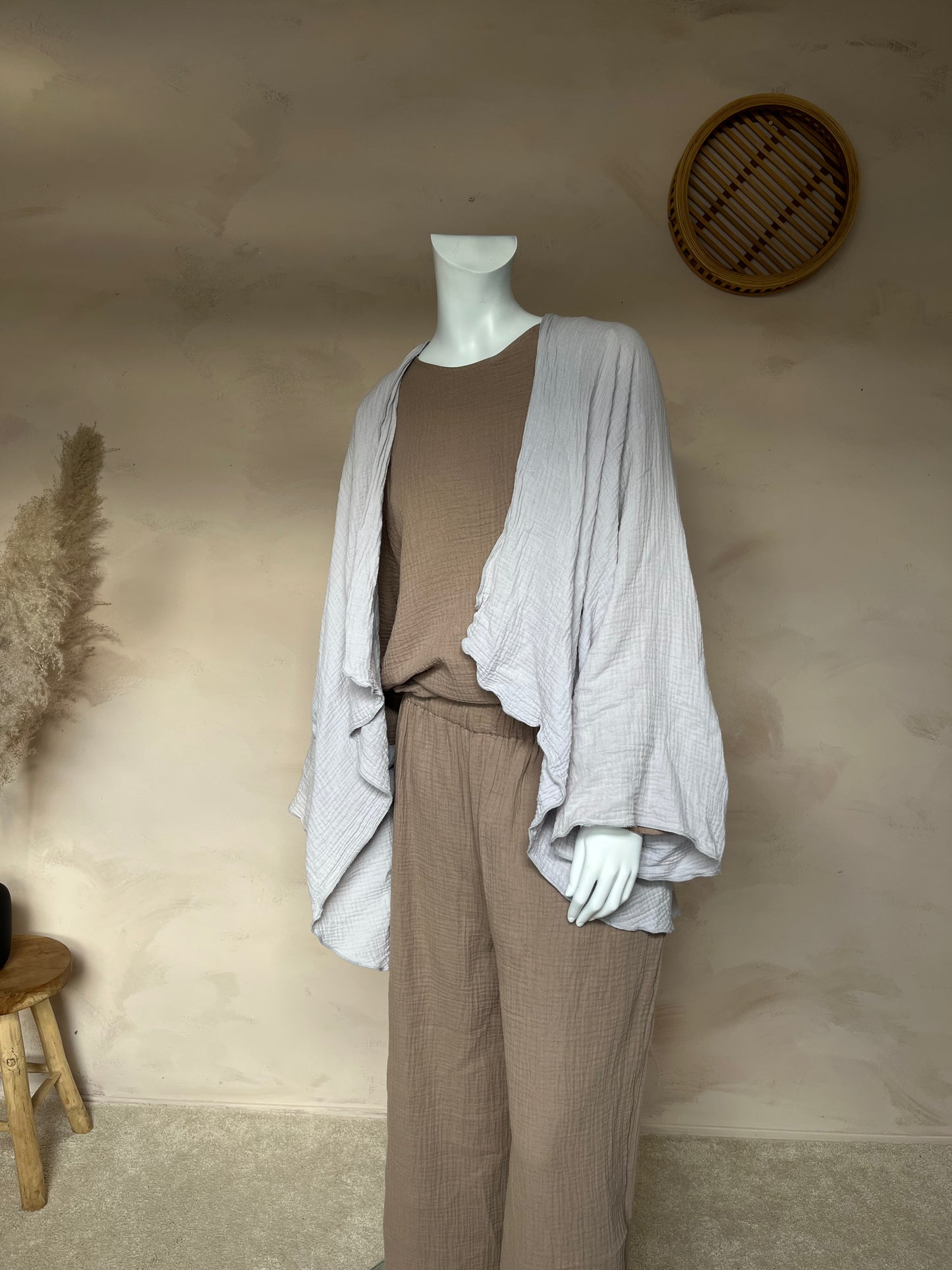 Musselin bolero top