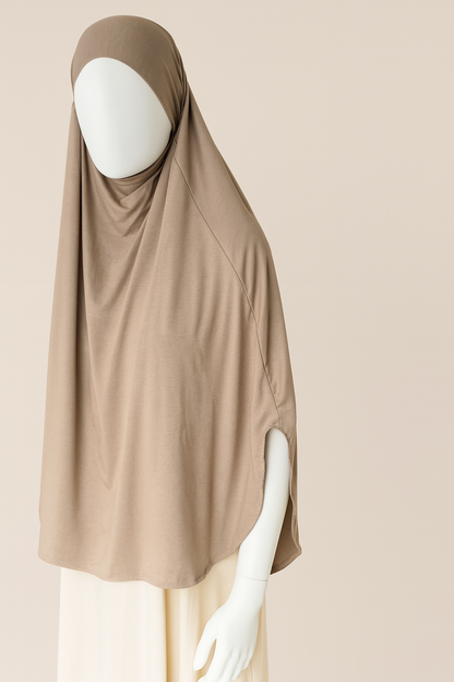 Bamboo 70* tie-back khimar