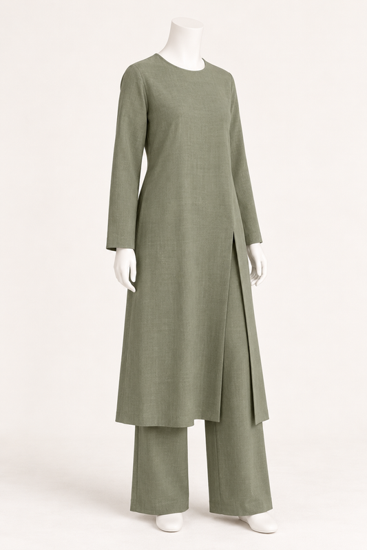 Tencelin Split Dress