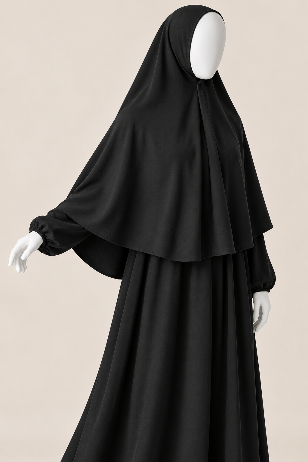 Instant Short Bamboo Khimar