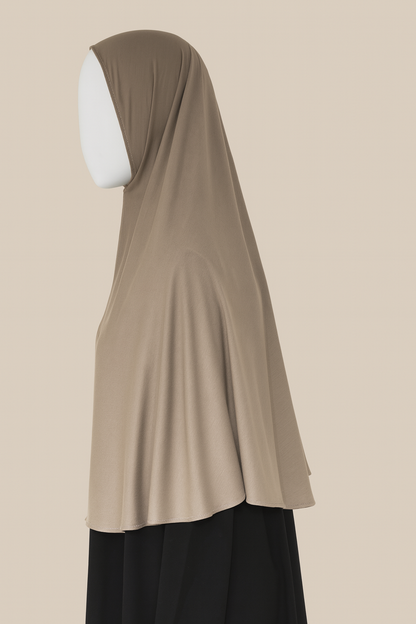 Instant short khimar