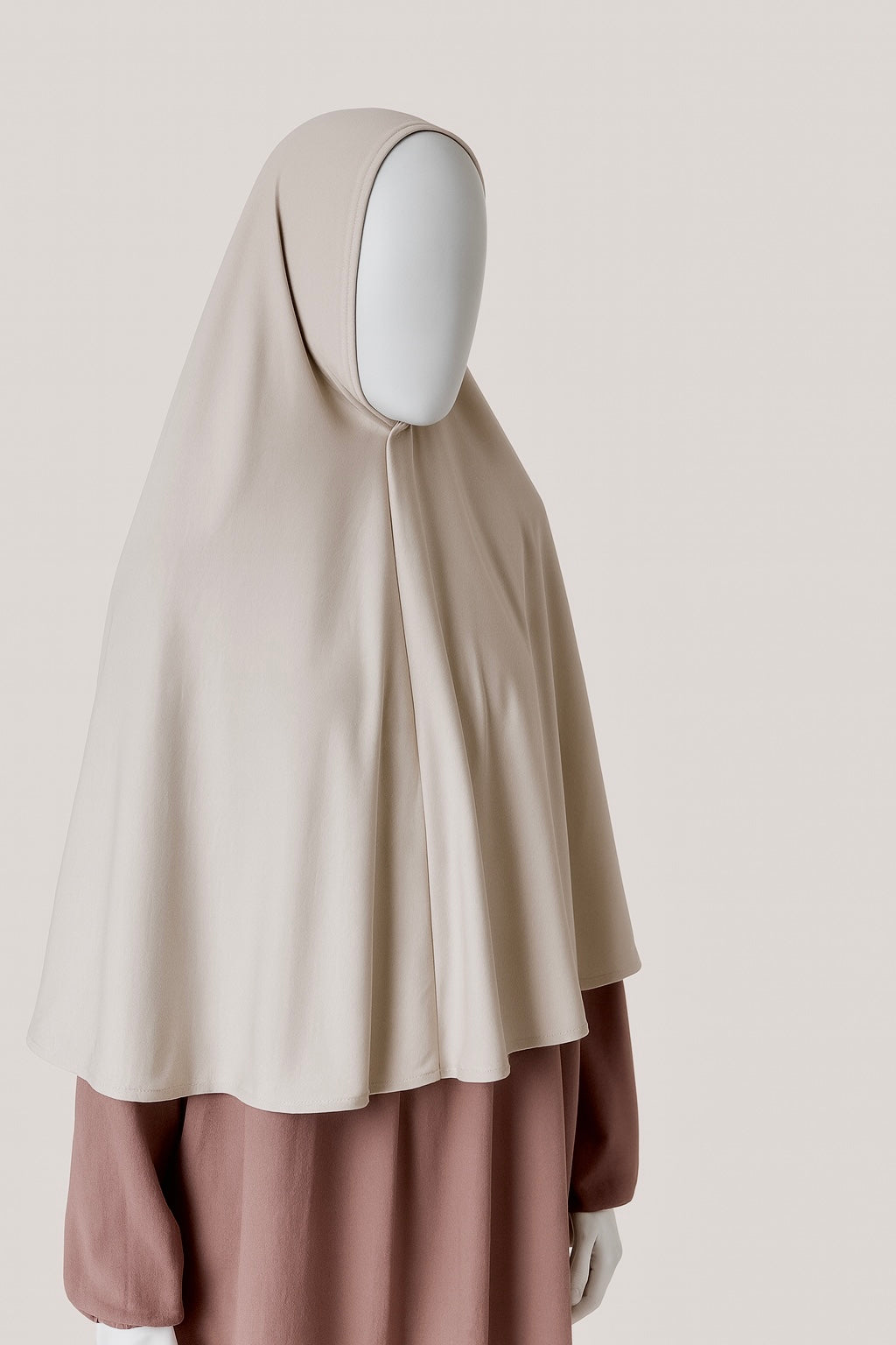 Instant short khimar