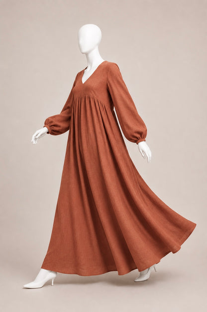 Bella Linen Dress