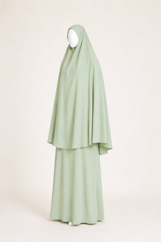 Instant Long Khimar Bamboo Jersey