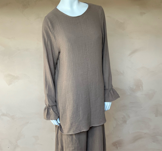 Anna cute sleeve blouse