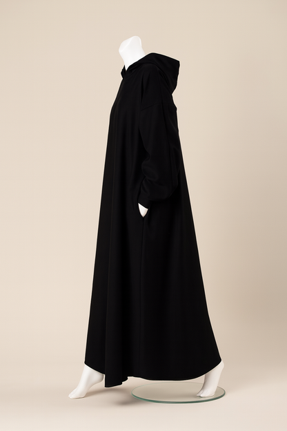 Maxi hoodie dress