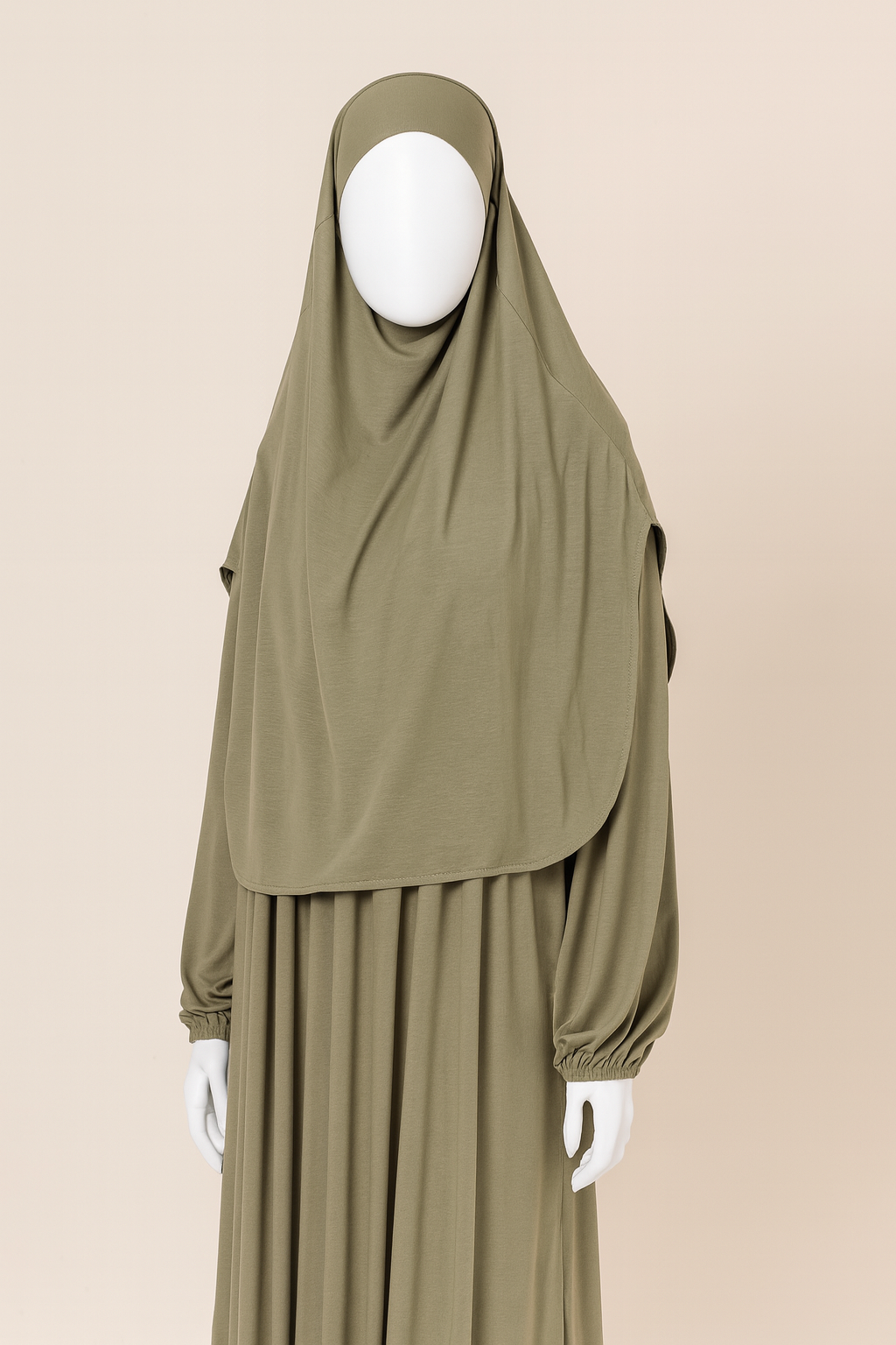 Bamboo 70* tie-back khimar