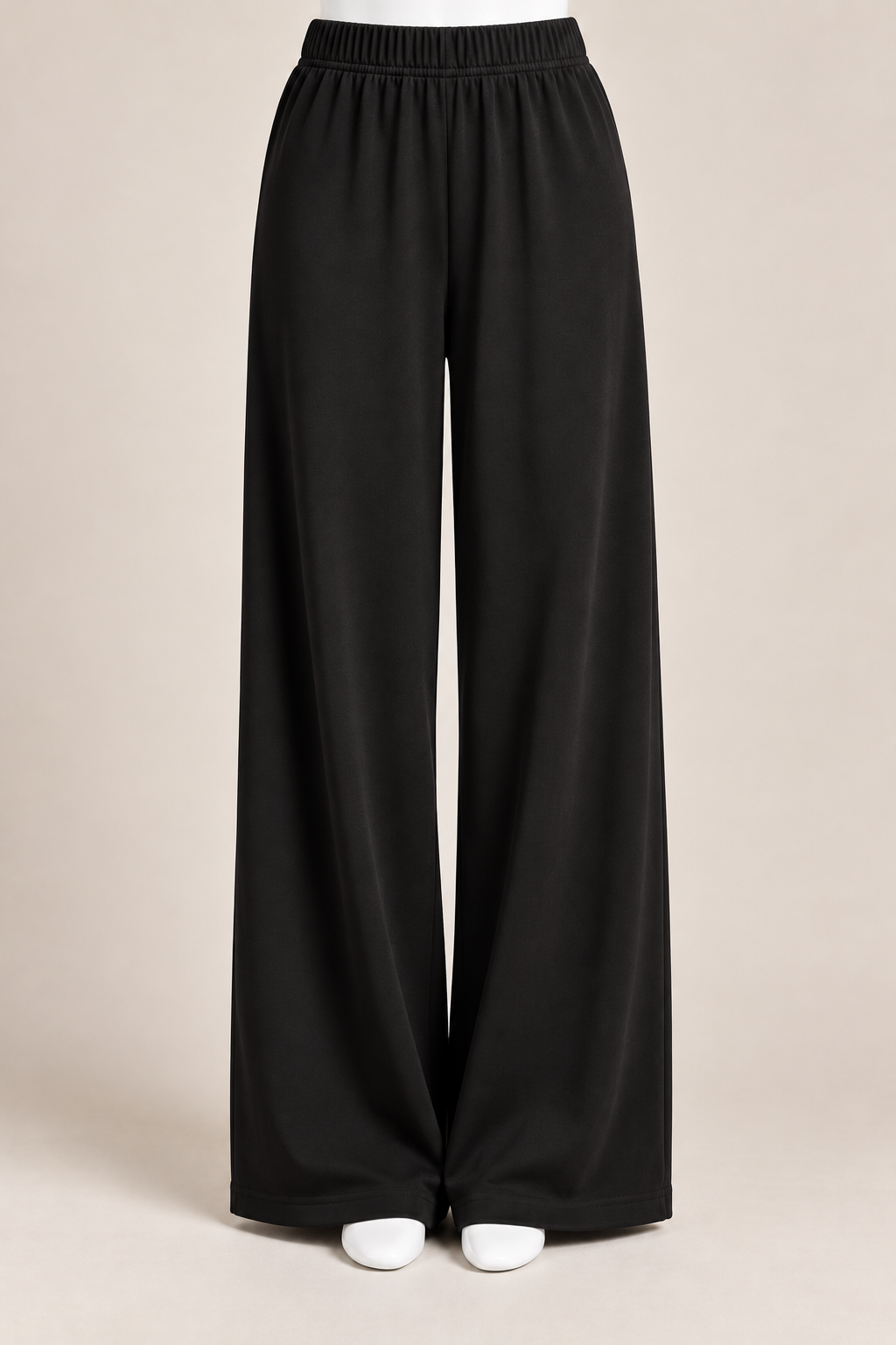 Cotton Jersey Wide Pants