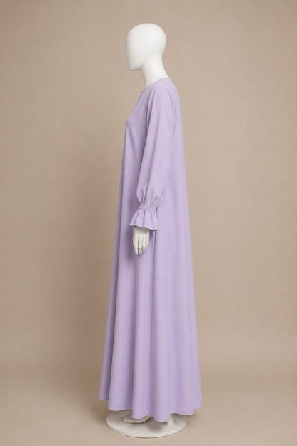 Cotton Jersey Cute Sleeve Dress