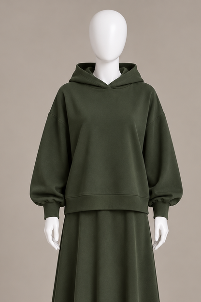 Cotton Jersey Hoodie