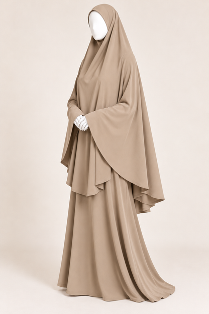 Instant Long Bamboo Khimar