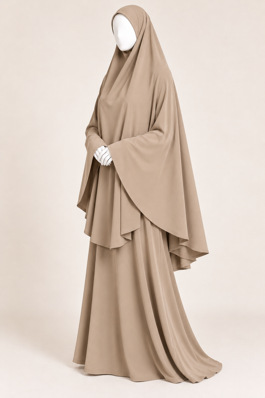 Instant Long Bamboo Khimar