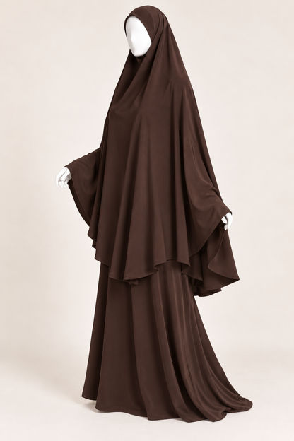 Instant Long Bamboo Khimar