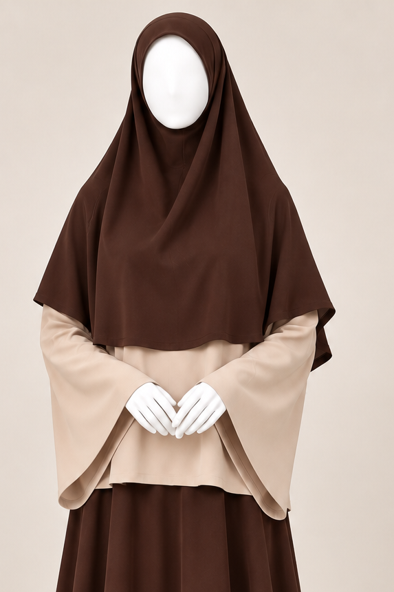 Instant Short Bamboo Khimar