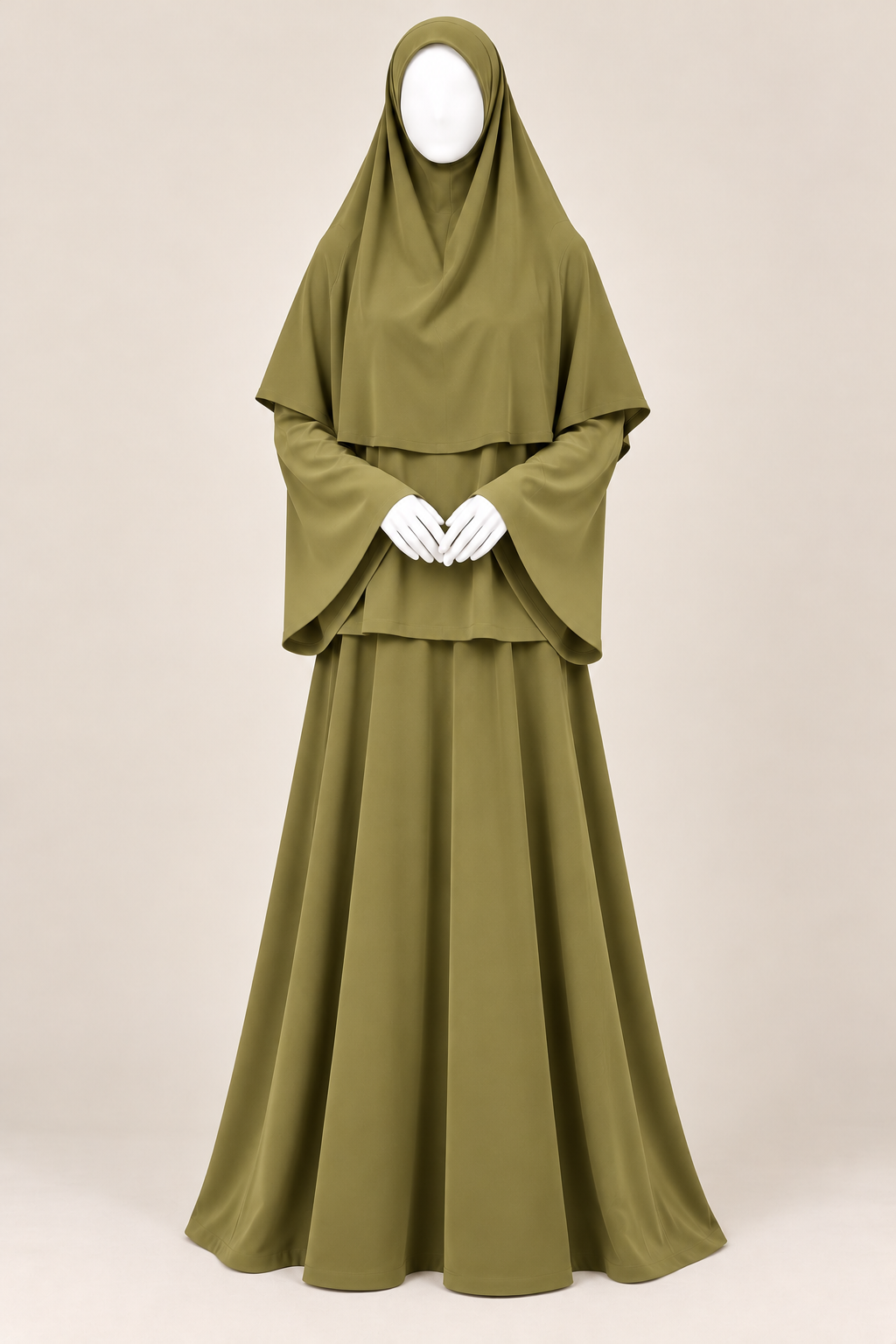 Instant Short Bamboo Khimar