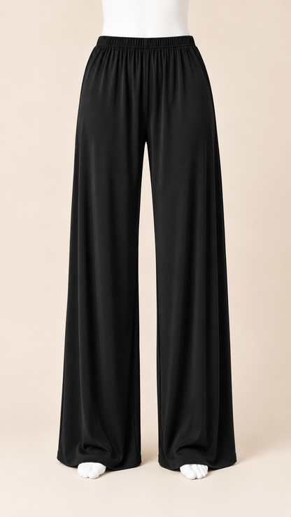 Wide Leg Bamboo Pants