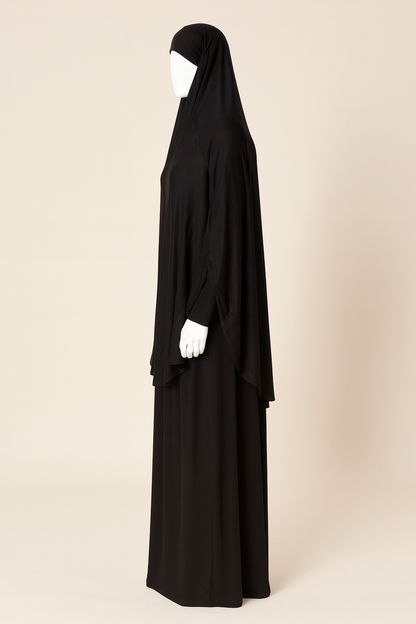 Bamboo 95* tie-back khimar