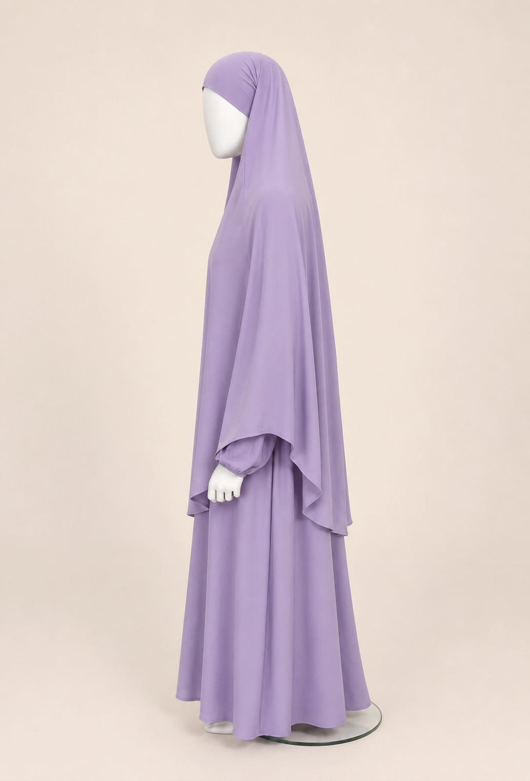 Tie-Back Mid Bamboo Khimar