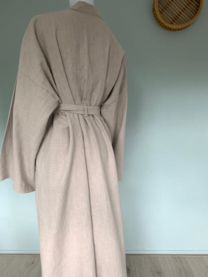 Cotton kimono long