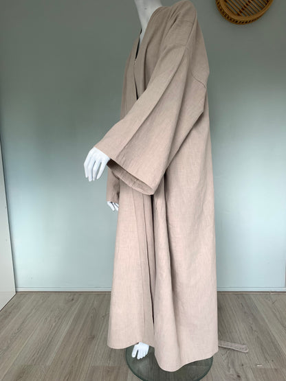 Cotton kimono long